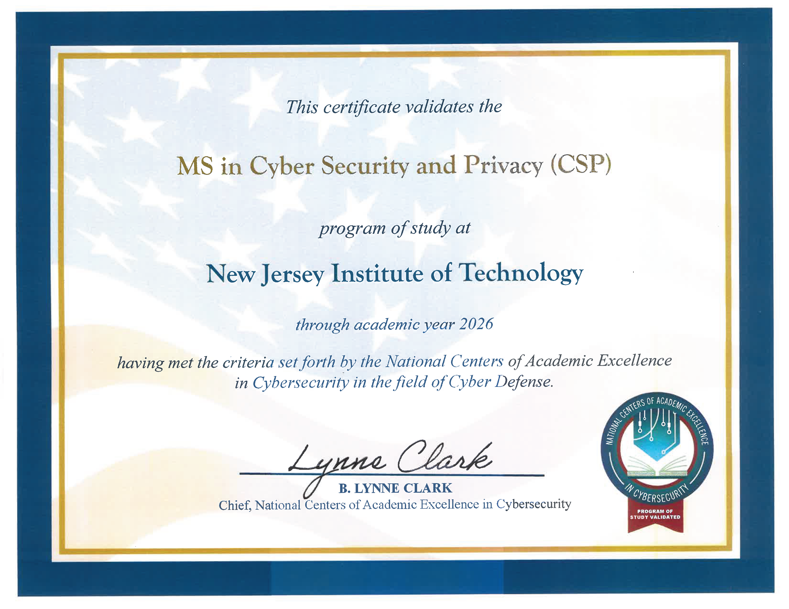 MS CSP Certificate 